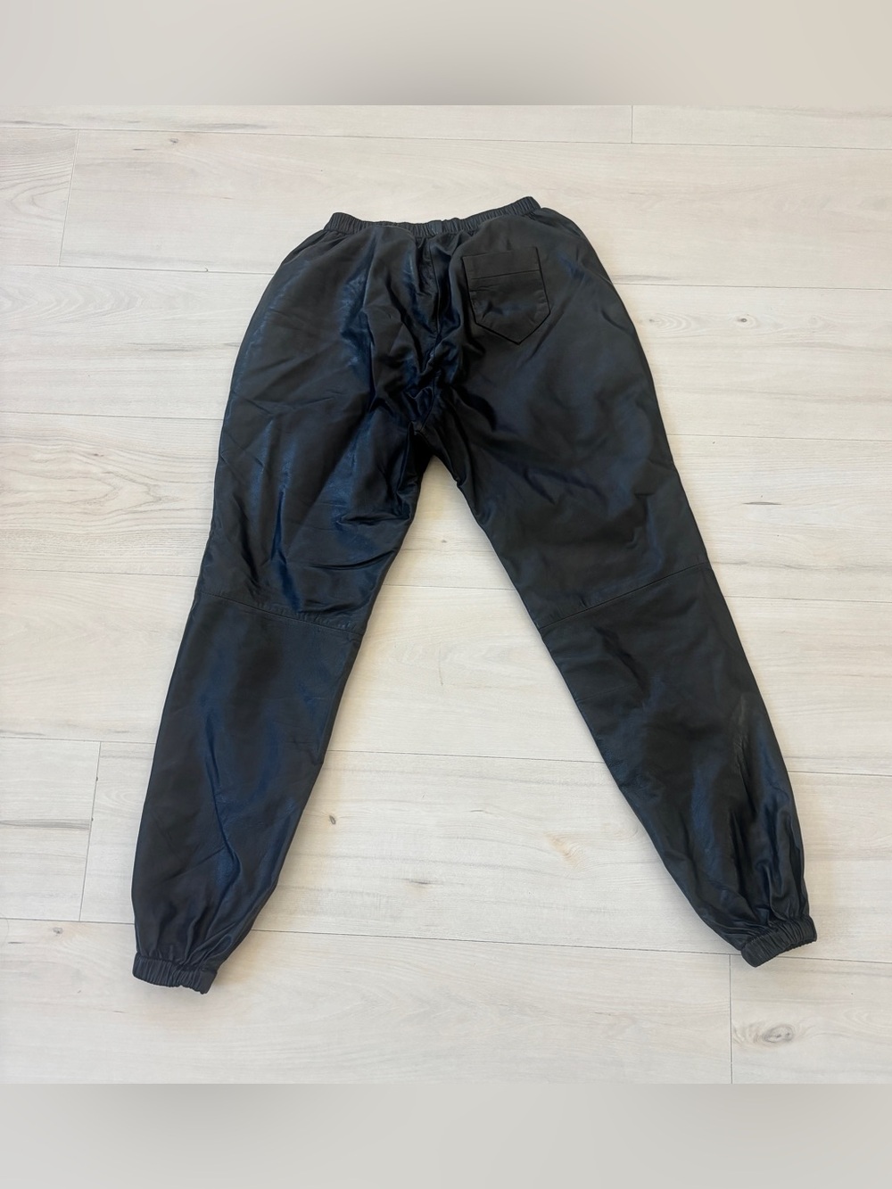 Twenty8Twelve black leather joggers - Picture 2 of 4